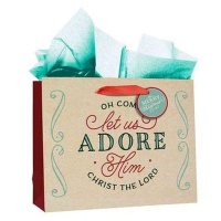 Christian Art Gifts Inc Oh Come Let Us Adore Him Photo