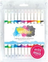 ARTISTE Dual Tip Brush Markers - Brights Photo