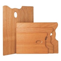 Mabef Rectangle Wooden Palette 35 x 45 Cm Photo