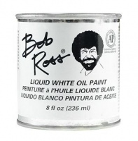 Bob Ross Oil Paint - Liquid White - 250ml Photo