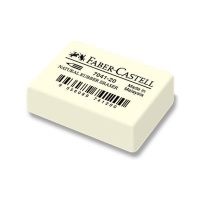 Faber Castell Natural White Rubber Eraser Photo
