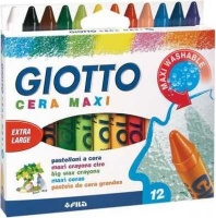 Giotto Cera Maxi Wax Oil Professional Crayons Photo
