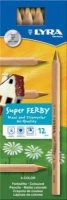 Lyra Super Ferby 4Color Unlacquered Pencils Photo