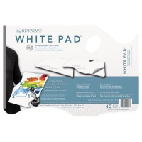 New Wave White Pad Disposable Paper Palette - Hand Held Photo