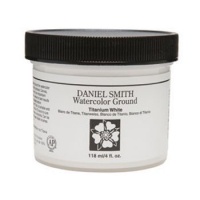 Daniel Smith Watercolour Paint Ground - 118ml - Titanium White Photo