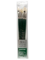 Winsor Newton Winsor & Newton Winton Oil Brush - Set of 5 Photo