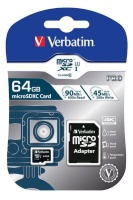 Verbatim Pro U3 MicroSDHC UHS Memory Card Photo