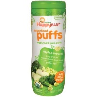 Happy Baby Superfood Puffs - Apple & Broccoli Photo