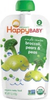 Happy Baby Organic Baby Food S2 Simple Combos Organic Baby Food - Broccoli Pear & Peas Photo