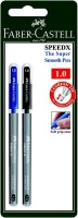 Faber Castell Faber-castell Ball Pen Speedx10 1 0mm Blister Of 1 Blue / 1 Red Photo