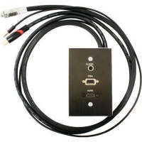 ADAPTOR - WALL BOX 15 PIN MALE TO FEMALE VGA CABLE 1M/AUDIO/HDMI Photo