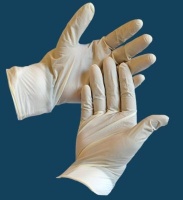 Be Safe Paramedical Powdered Latex Examination Gloves Photo