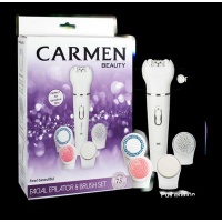 Carmen Beauty 1590 5-Piece Facial Epilator & Brush Set Photo