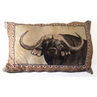 STVS Homey Wildlife Buffalo Scatter Cushion Photo