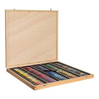 Sennelier Watercolour Wooden Box Set of 98 x 10ml Tubes Photo