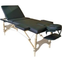 Orabi Wooden Portable Massage Bed with Adjustable Head & Height Photo