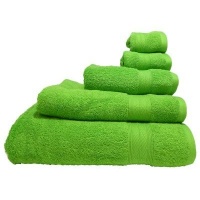 Bunty 's Plush 450 5-Piece Towel Set 450GSM - Lime Photo