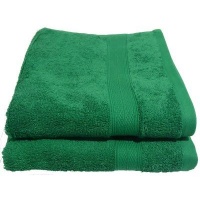 Bunty 's Plush 450 Hand Towel 050x090cms 450GSM - Bottle Green Home Theatre System Photo