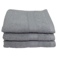 Bunty 's Plush 450 Guest Towel 030x050cms 450GSM - Steel Grey Home Theatre System Photo