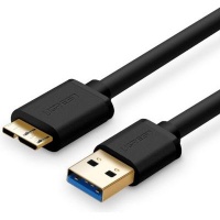 Ugreen 10843 USB cable 2 m 3.2 Gen 1 (3.1 Micro-USB A Micro B Black 2m 3.0 A/Micro M/M Photo