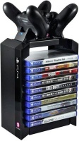Numskull PS4 Games Storage Tower and Dual Charger Photo
