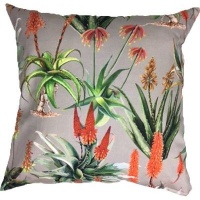 Amore Home Aloes Black Scatter Cushion 60cm x 60cm with Inner Photo