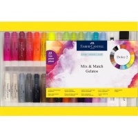Faber Castell Faber-Castell Gelatos Dolce 2 Mix & Match Water Soluble Crayons Gift Set Photo