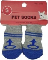 4APet Small Non-Skid Pet Socks - Boy Photo