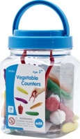 EDX Education Vegetable Counters with Tweezers Photo