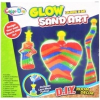 Color Day DIY Glow Sand Art Room Decor with 3 Bottles Photo