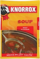 Knorrox Beef Flavoured Instant Soup Bag Photo