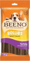 Beeno Rollies Meaty Dog Treats - Turkey Flavour Photo