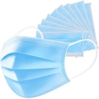 Non Branded 3Ply Disposable Face Mask with Ear Loops Photo