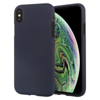 Goospery Soft Feeling Cover iPhone XS Max Midnight Blue Photo