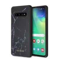 Guess - Marble Collection Hard Case Samsung S10 Black Photo