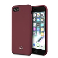 Mercedes - Silicon Case With Microfiber Lining iPhone 7 / 8 Red Photo