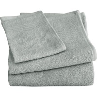 easyhome Nuovo Bath Hand Face Towel Set Light Grey Photo