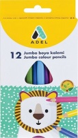 Adel Trio Jumbo Colour Pencils Photo