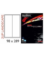 Redfern L02UPB Multi-Purpose Inkjet-Laser Labels - 98mm x 289mm With Border Photo
