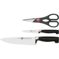 Zwilling Four Star Knife and Scissors Set Photo