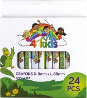 Trefoil 4 Kids Wax Crayons - A24 Photo