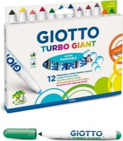 Giotto Turbo Giant Felt Tip Pens - Conical Tip Photo