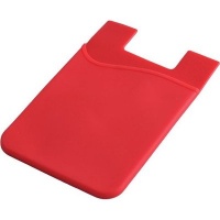Marco Silicone Cellphone Card Holder [Red] Photo