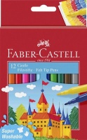 Faber Castell Faber-Castell Castle Fibre Tip Pens - in Cardboard Wallet Photo