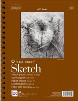 Strathmore 400 Series - Spiral Sketch Pad - 89gsm - 100 Sheets - A4 Photo