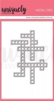 Uniquely Creative Crossword Metal Cutting Die Photo