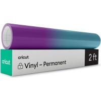Cricut Premium Heat-Activated Colour Change Permanent Vinyl - Purple - Purple > Turquoise Photo