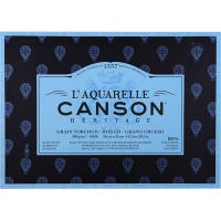 Canson Heritage Watercolour Block Pad - Rough 300gsm - 4 Sides Glued Photo