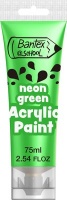 Bantex @School Acrylic Paint - Neon Green Photo