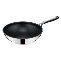 Tefal Jamie Oliver Kitchen Essential Stainless Steel Wok Pan Photo